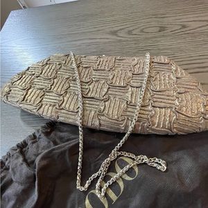 Rodo Bronze/Gold Shimmery Evening Clutch/Bag